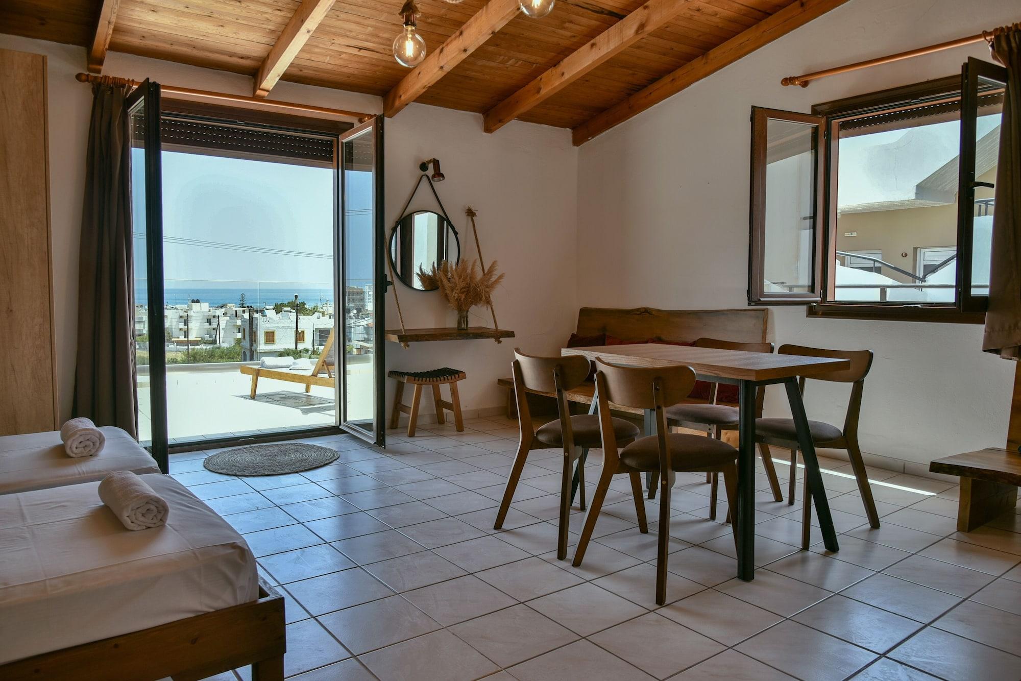 Iraklis Apartments Stalida Exterior photo