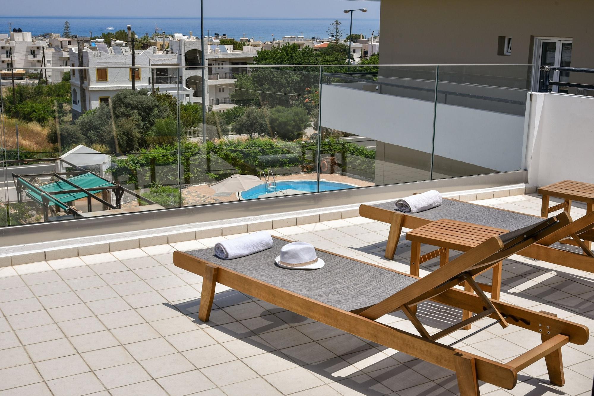 Iraklis Apartments Stalida Exterior photo