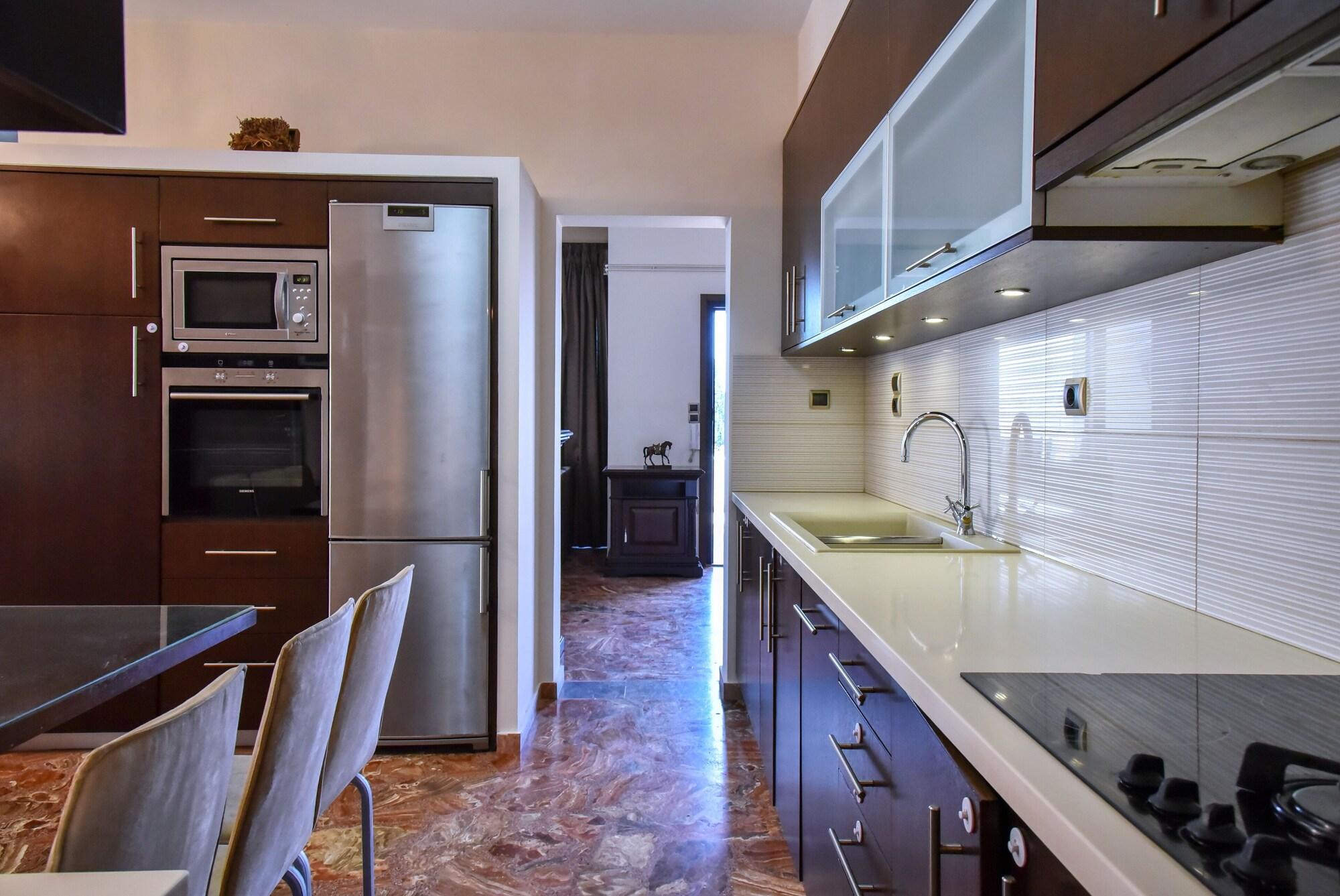 Iraklis Apartments Stalida Exterior photo