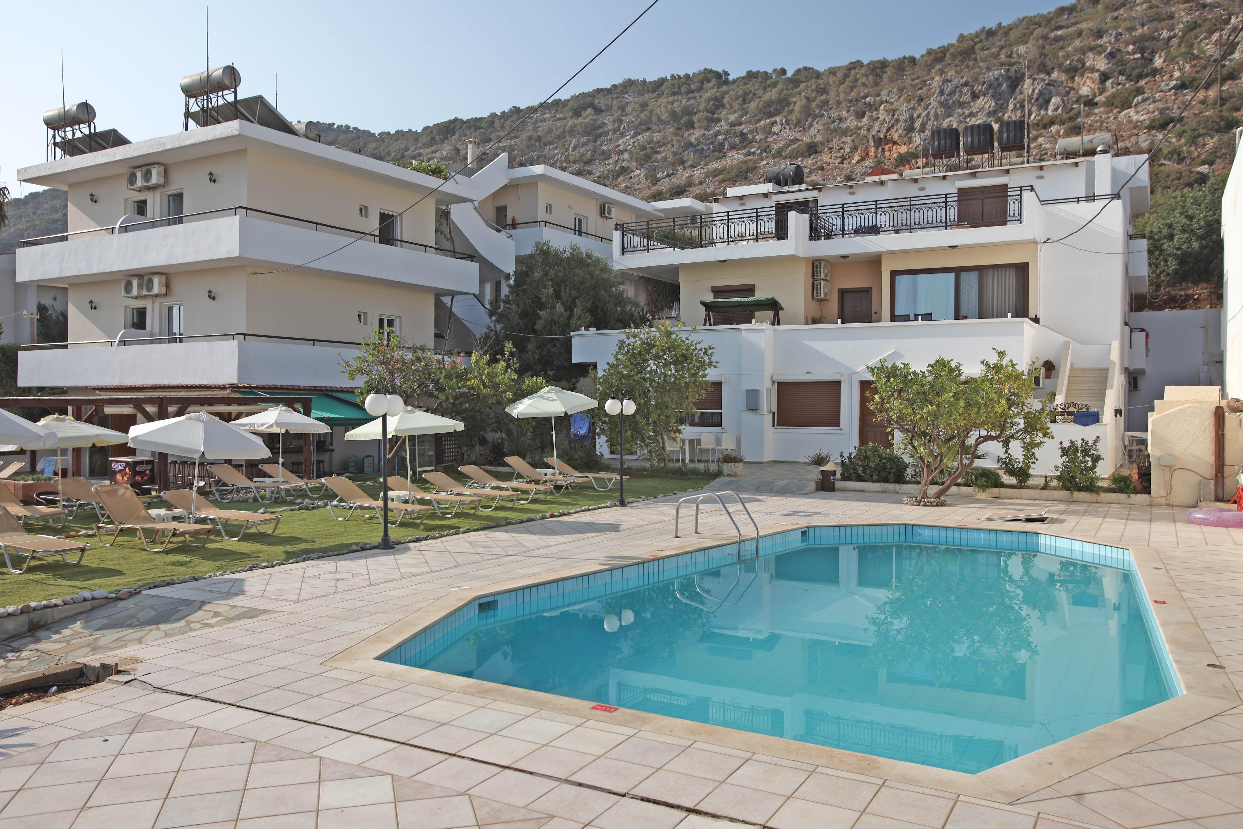 Iraklis Apartments Stalida Exterior photo
