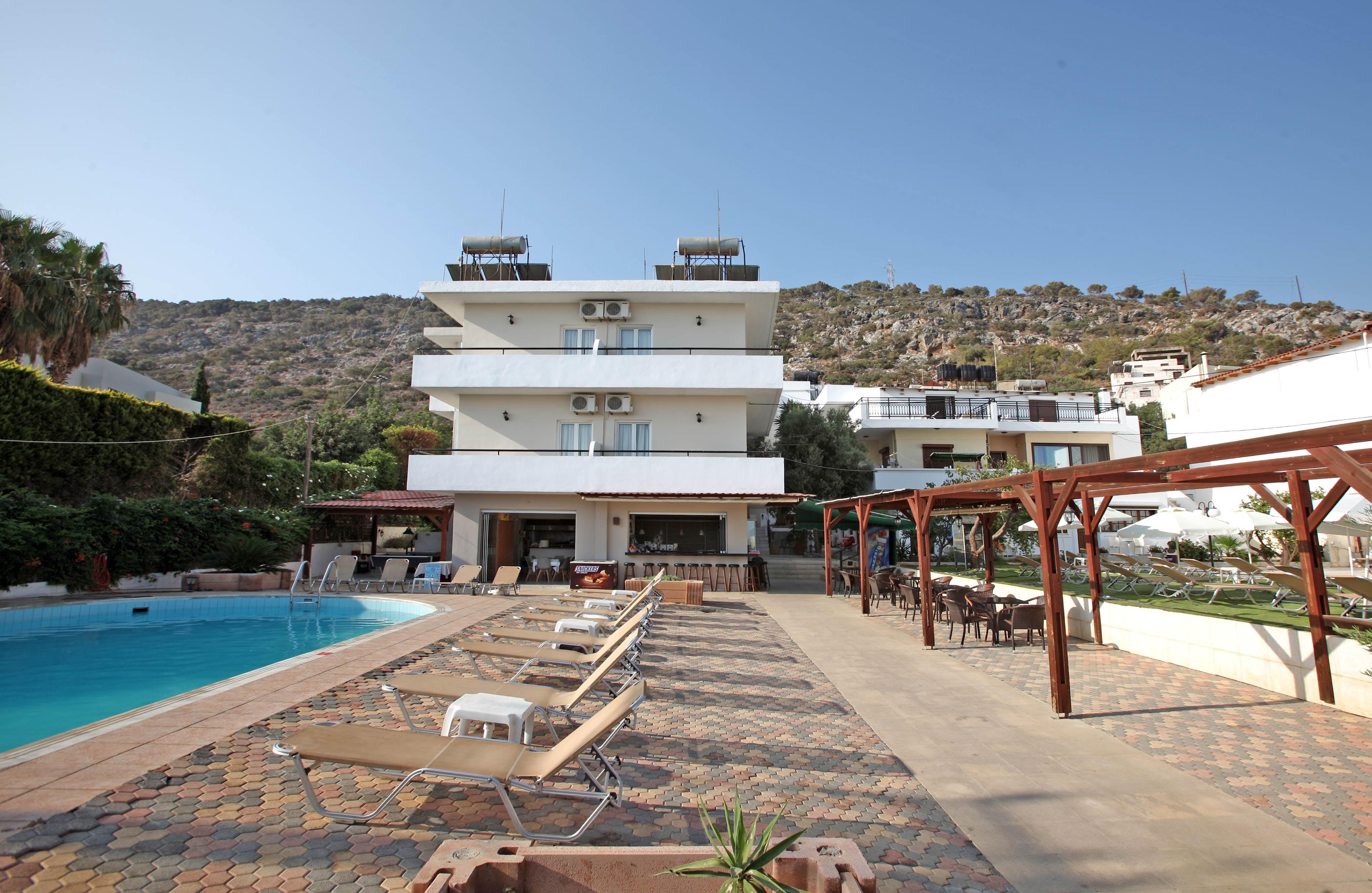 Iraklis Apartments Stalida Exterior photo